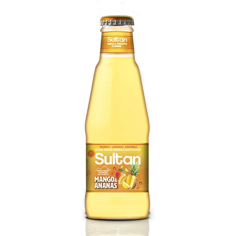 SULTAN MANGO ANANAS SODA 24 ADET